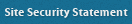 Site Security Statement