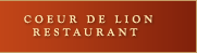 Coeur De Lion Restaurant