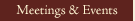Chicago Meetings and Events