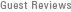 Guest Reviews